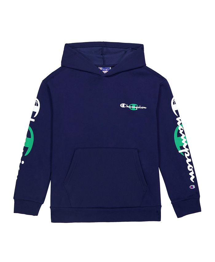 Mesh pullover sales hoodie