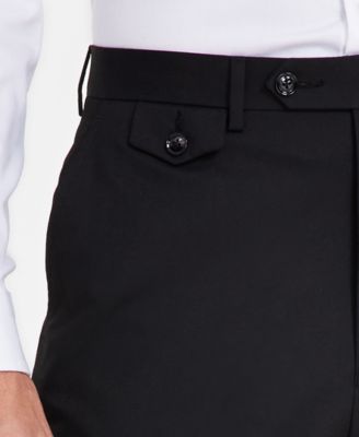 Men's Classic-Fit Solid Suit Pants