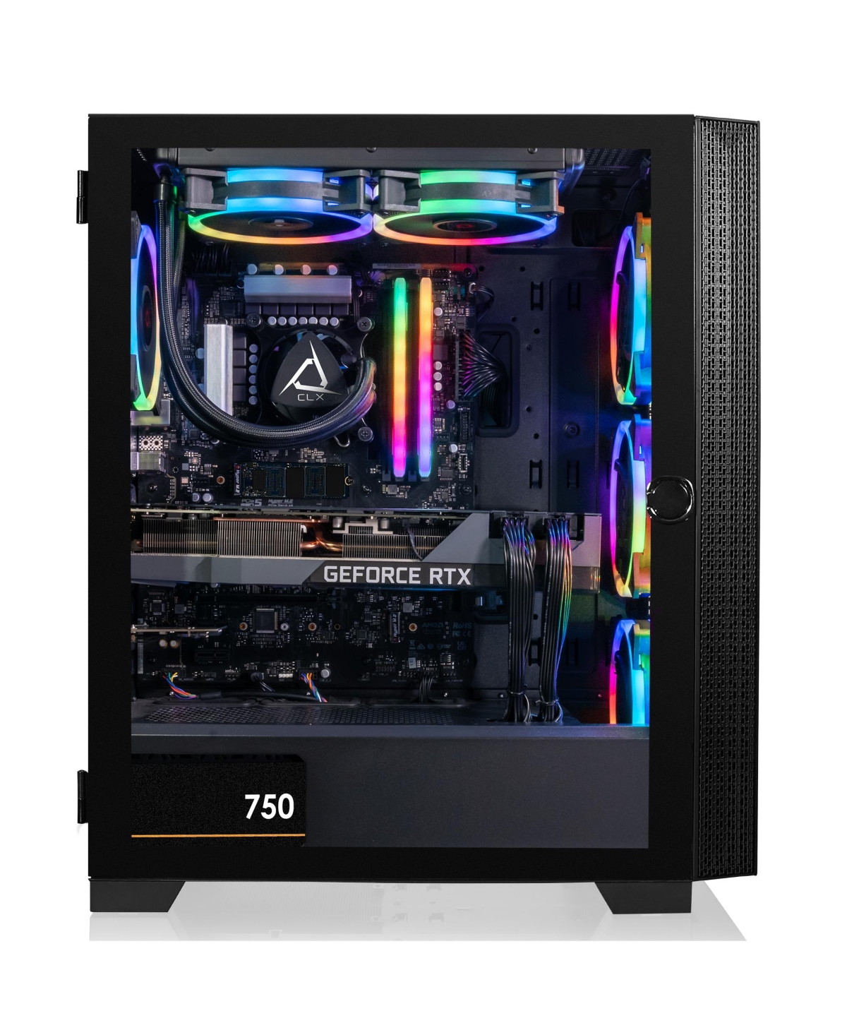 Clx Set Gaming Desktop - Liquid Cooled Intel Core i7 13700KF 3.4GHz 16-Core Processor, 32GB DDR5 Memory, GeForce Rtx 3080 10GB GDDR6X Graphics, 1TB Ss