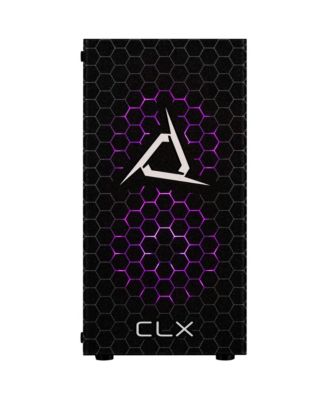 SET Gaming Desktop - Liquid Cooled AMD Ryzen 7 7700X 4.5GHz 8-Core Processor, 32GB DDR5 Memory, GeForce RTX 4060 8GB GDDR6 Graphics, 1TB NVMe M.2 SSD, 2TB HDD, WiFi, Windows 11 Home 64-bit