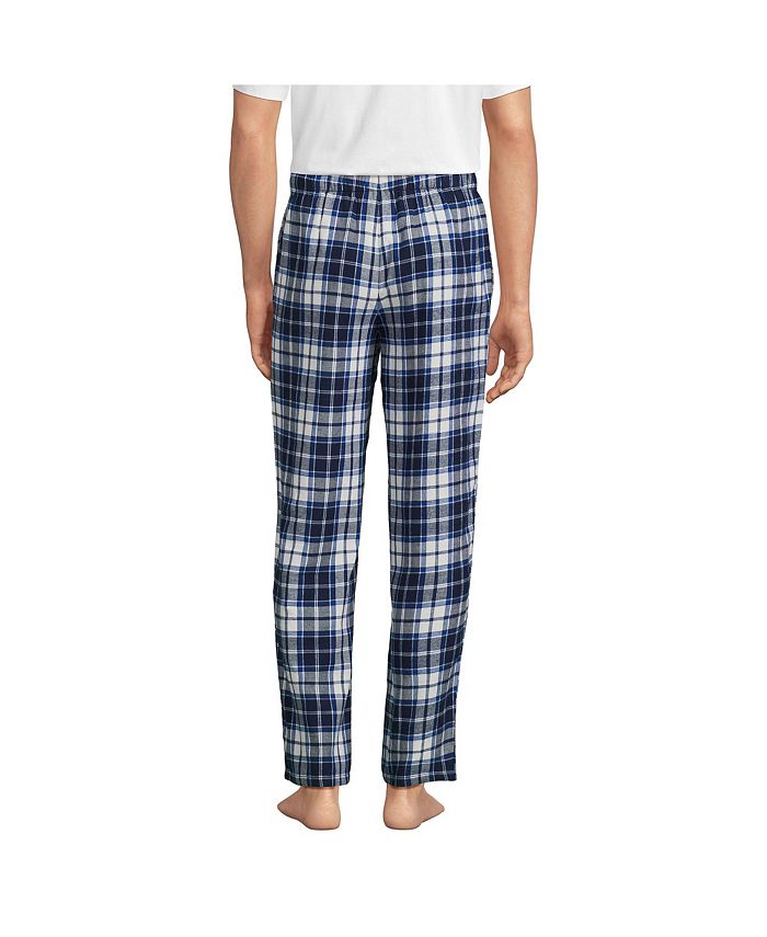 Lands' End Men's Flannel Pajama Pants Macy's