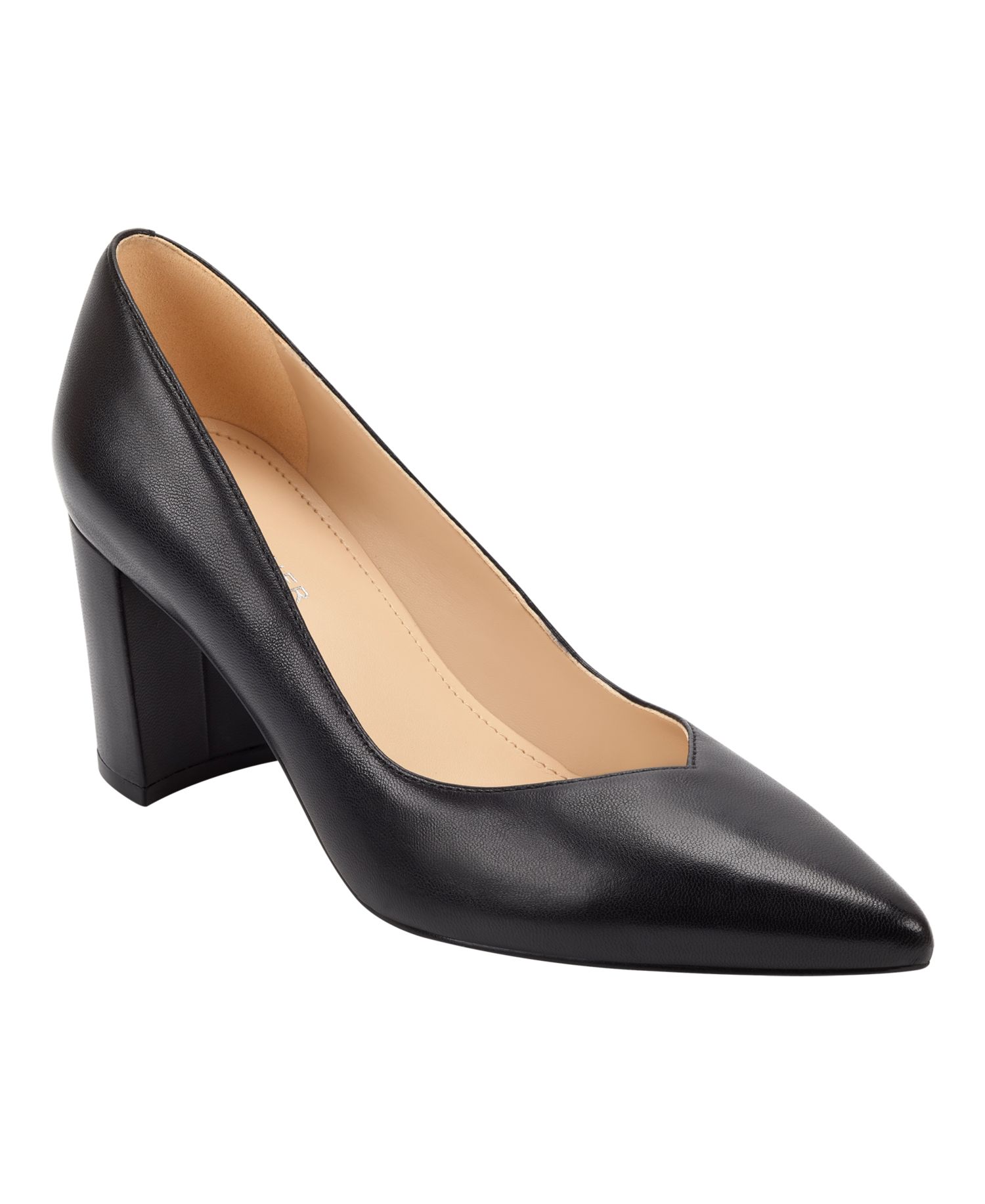 Women's Caitlin Sweetheart Topline Block Heel Pumps