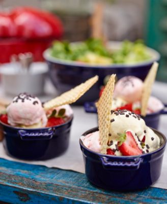 3-Piece Ceramic Mini Round Dutch Oven Set