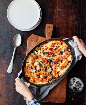 Cast Iron Oval Baking Dish, 12.5" x 9"
