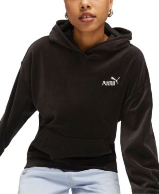 Puma velour hoodie on sale