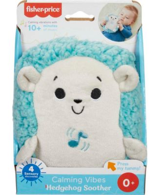 Calming Vibes Hedgehog Soother, Portable Infant Plush Pal