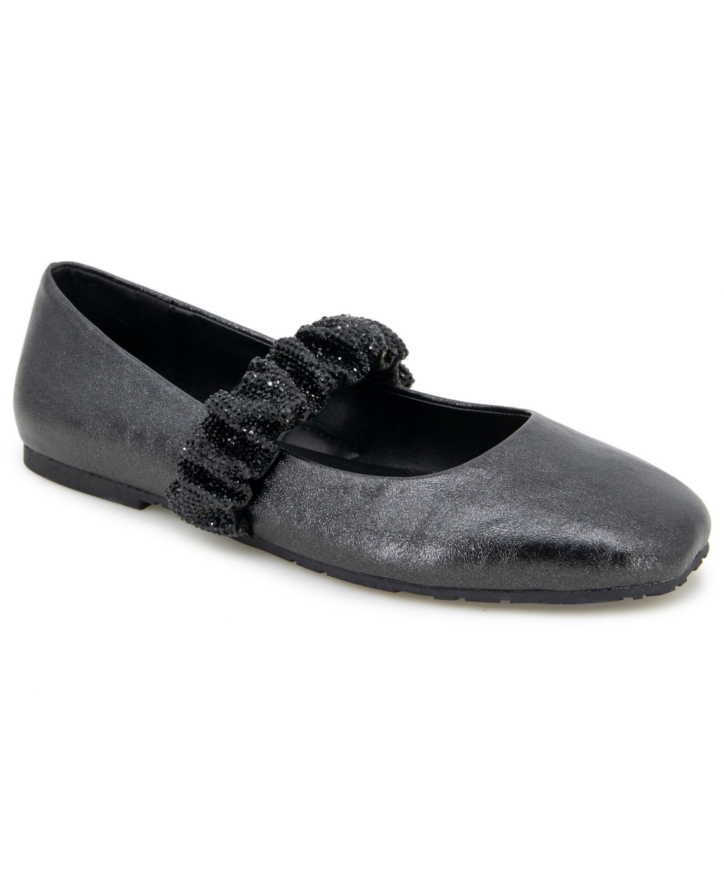 Женские балетки Kenneth Cole Reaction Elina Jewel Ballet Flats, цвет: Серебряный — фото 8