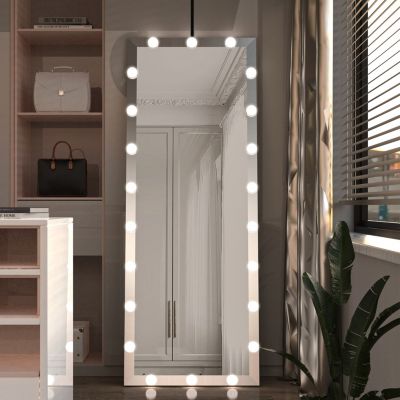 Streamdale Modern LED Wall-Mounted Full-Body Mirror