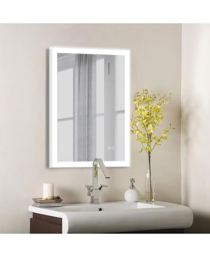 Simplie Fun 20x28 Inch LED Bathroom Mirror Bathroom Vanity Mirror