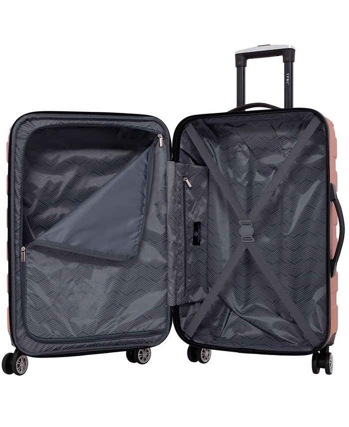 Travelers Club Madison 3-Pc Expandable Spinner Luggage Set - Macy's
