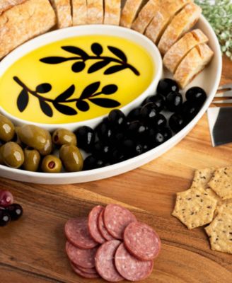 Olive Oil and Balsamic Vinegar Dipping Platter