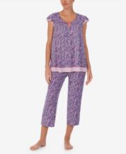 Ellen Tracy Yours to Love Capri Pajama Pants - ShopStyle