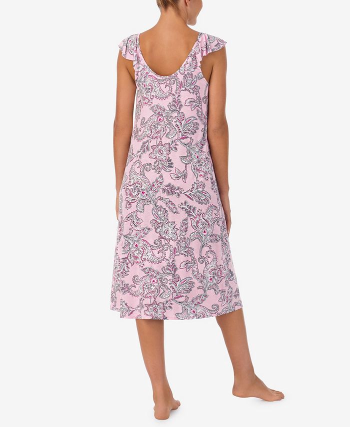 Ellen Tracy Women's Sleeveless Midi Nightgown - Macy's