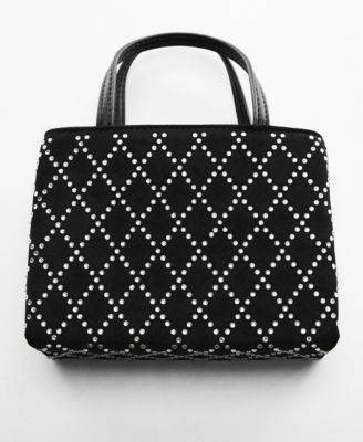 Women's Rhinestone Rhombus Bag