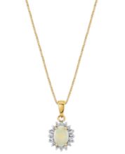 Opal cheap necklace macys