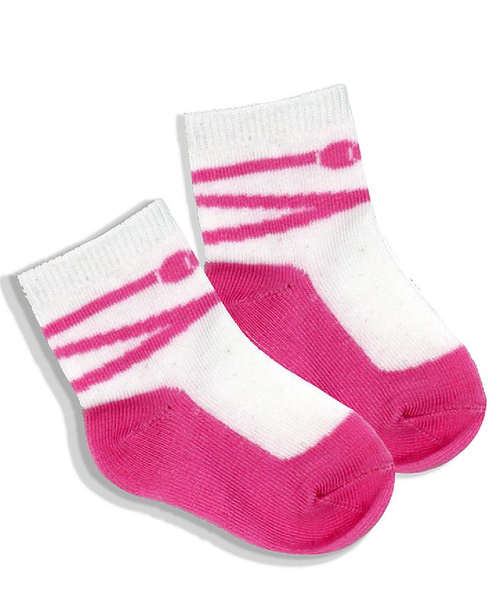 Baby Mode Baby Girls Ballet Bodysuit, Pants and Socks, 3 Piece Set Macy's