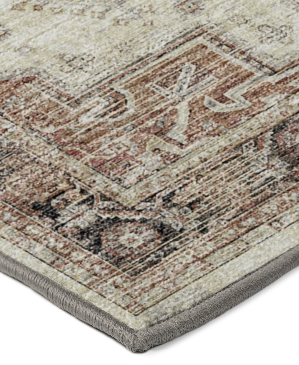 Shop D Style Lucca Lca11 5' X 7'6" Area Rug In Beige