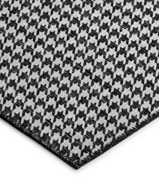 Hinton Washable HN1 2'3" x 7'6" Runner Area Rug
