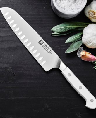 Pro Le Blanc 7" Slim Hollow Edge Santoku Knife
