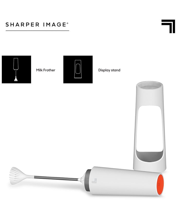 Sharper Image Milk Frother For Dense and Long Lasting Foam Creation