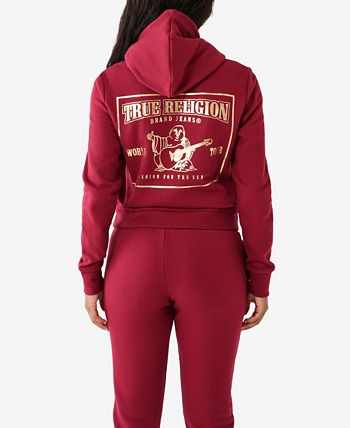 True Religion Women's Zip Up Hoodie, Created for Macy's - Macy's