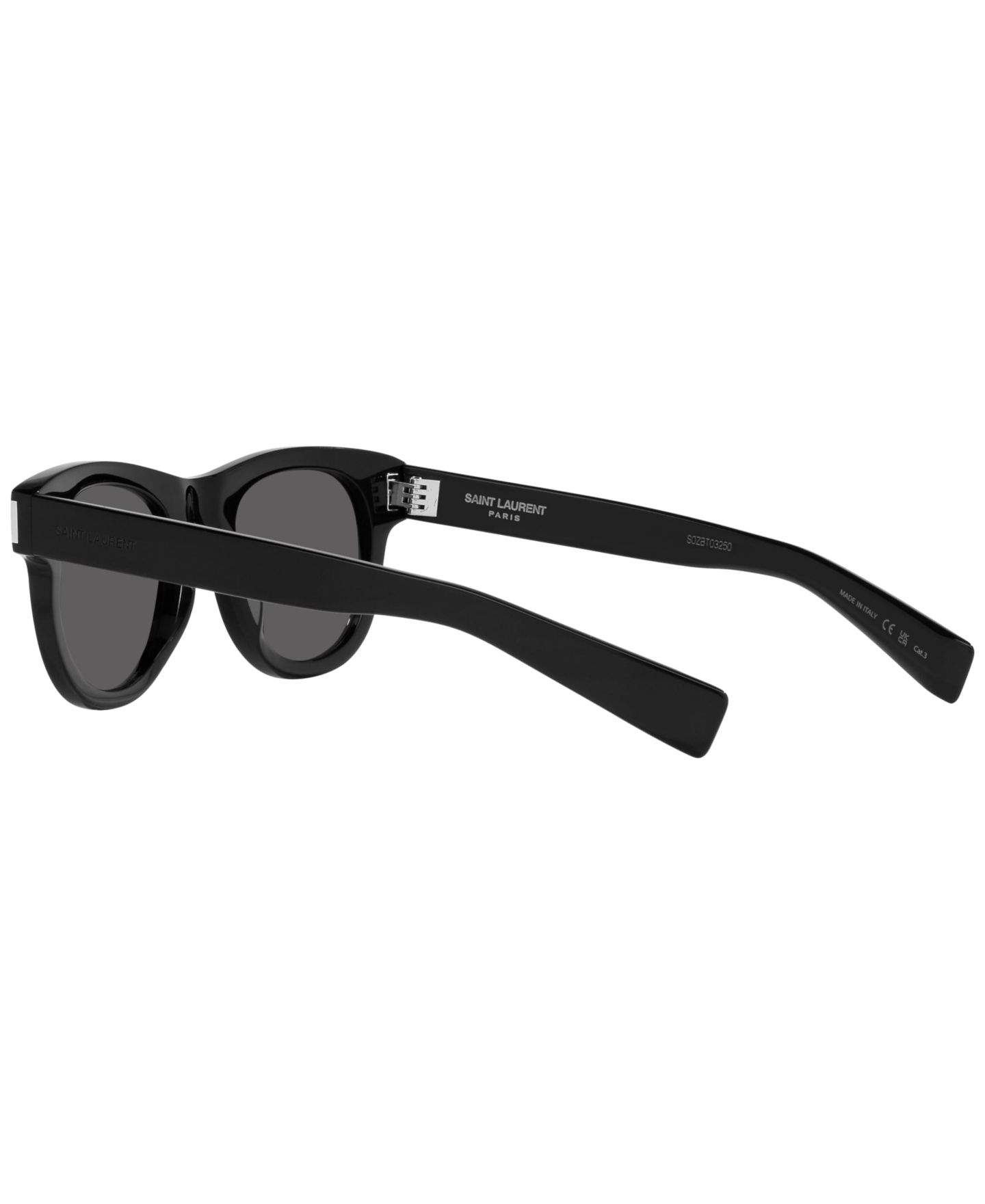 Солнцезащитные очки Saint Laurent Unisex SL 571 Sunglasses, цвет: Чёрный — фото 6
