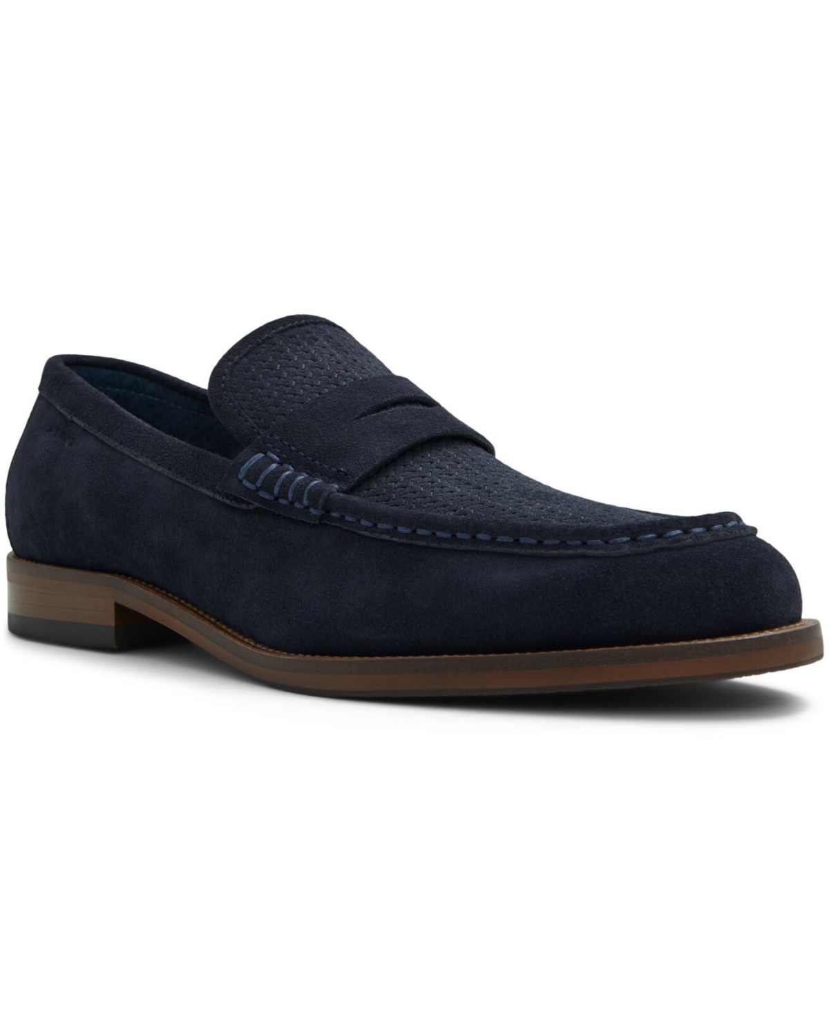 Shop Aldo Men's Legolas Loafer Shoes In Navy