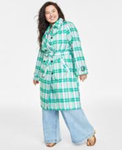Macy plus cheap size trench coat