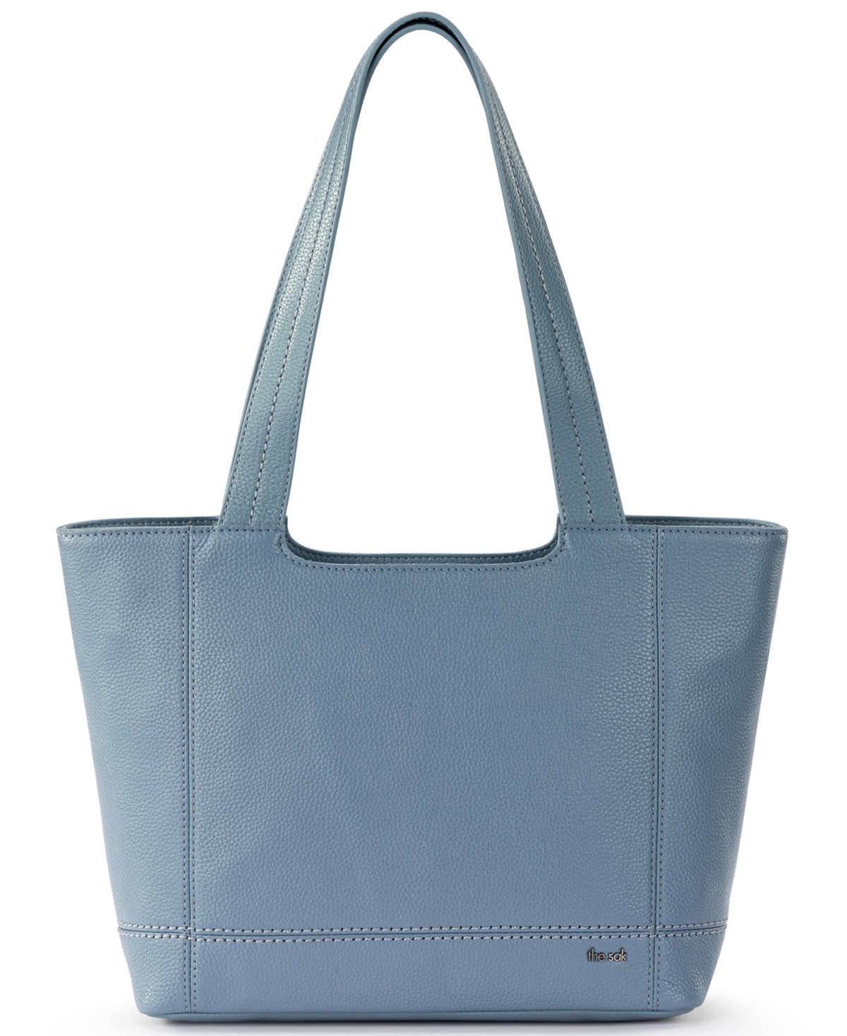 De Young Leather Tote - Maritime