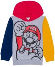 Boy's Nintendo Super Mario Bros Character Guide Pull Over Hoodie
