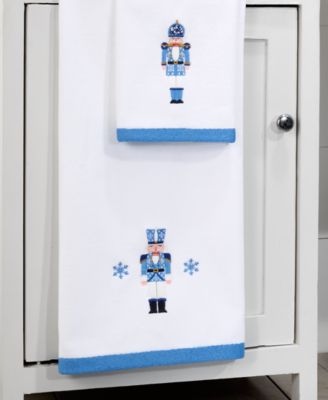 Nutcracker Trellis Cotton 2 Pack Hand Towel, 16" x 30"