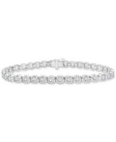 Diamond Tennis Bracelet (10 ct. t.w.) in 14k White Gold, Created for Macy's - White Gold