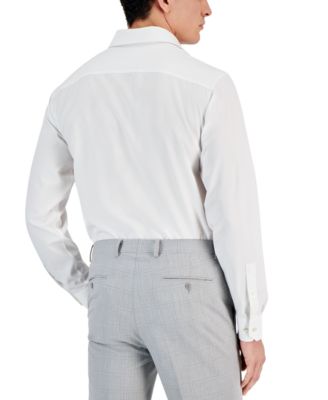Men's 4-Way Stretch Dress Shirt, Regular & Slim Fit