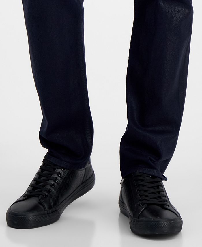 GUESS Men's SlimFit Tapered Coated Jeans Macy's