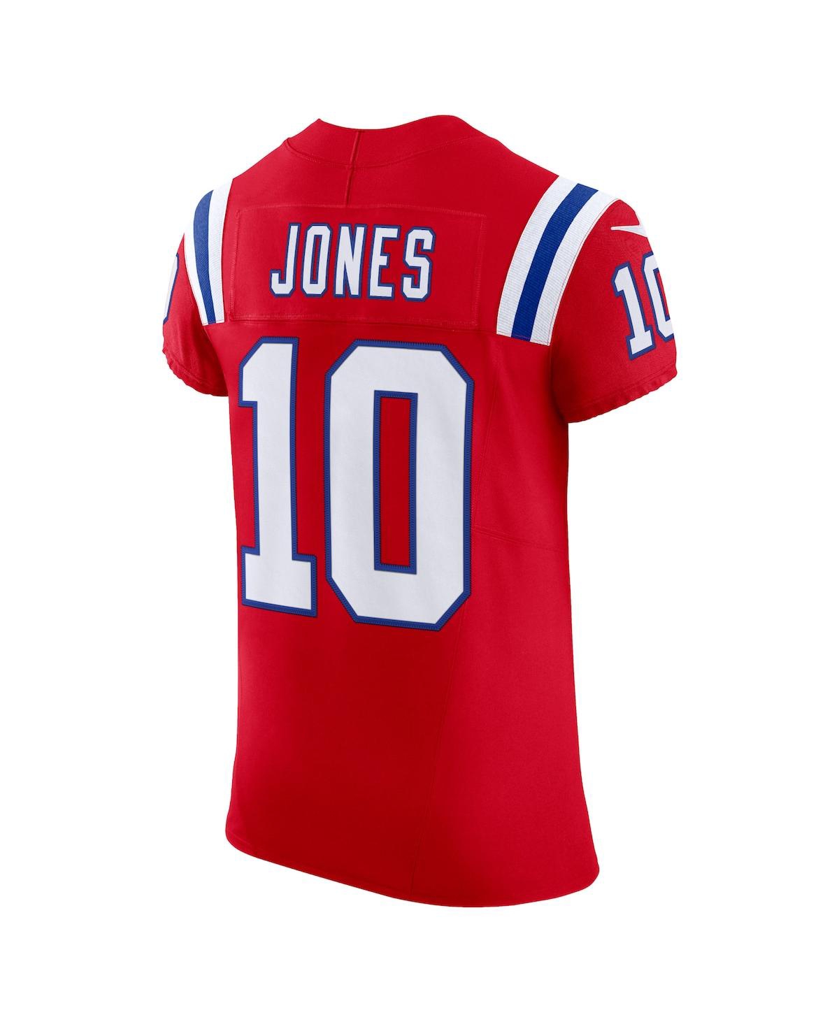 Men's Nike Mac JonesNew England Patriots Alternate Vapor F.u.s.e. Elite Jersey - Red
