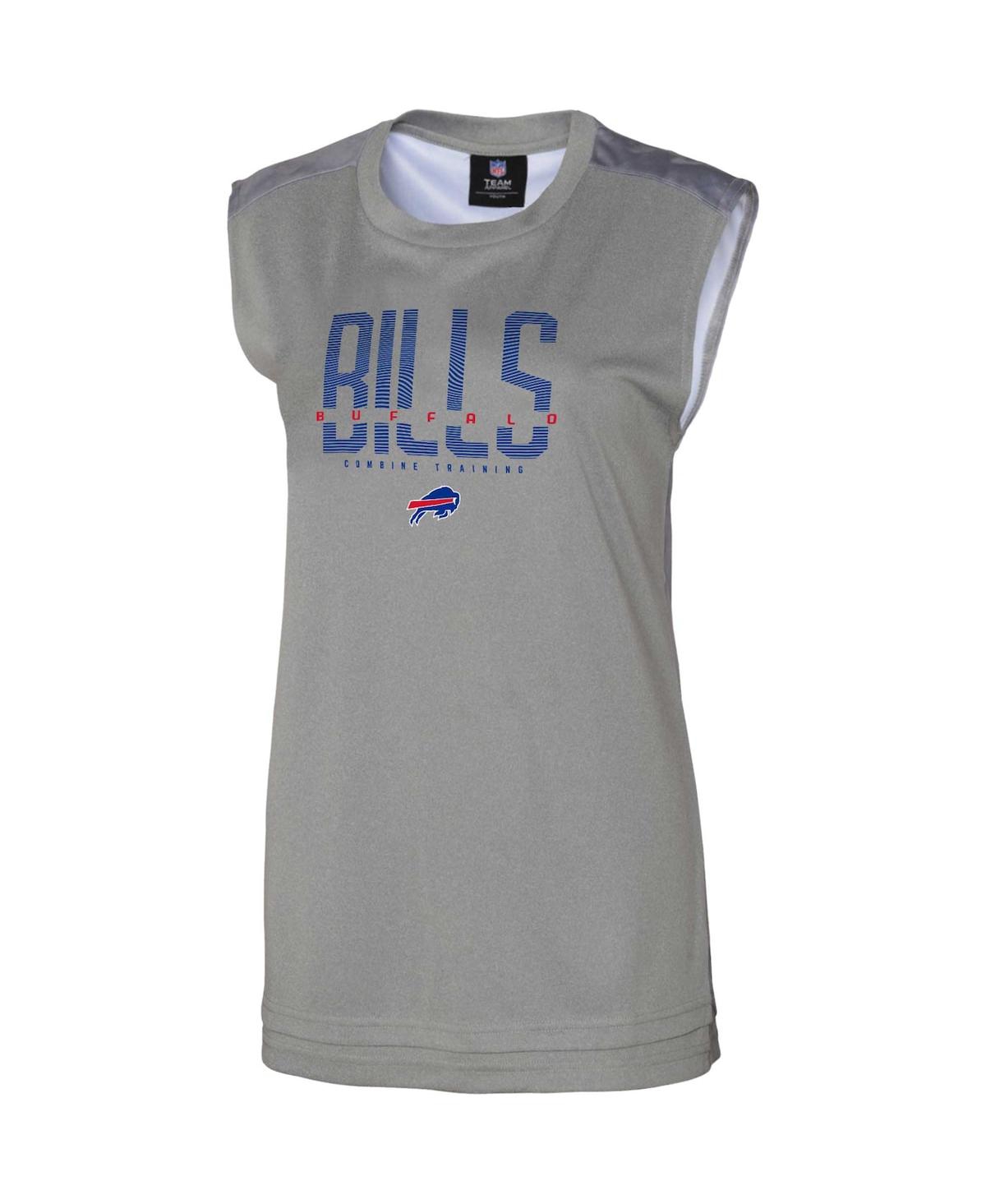 Shop Outerstuff Women's Gray Buffalo Bills No Sweat Tank Top