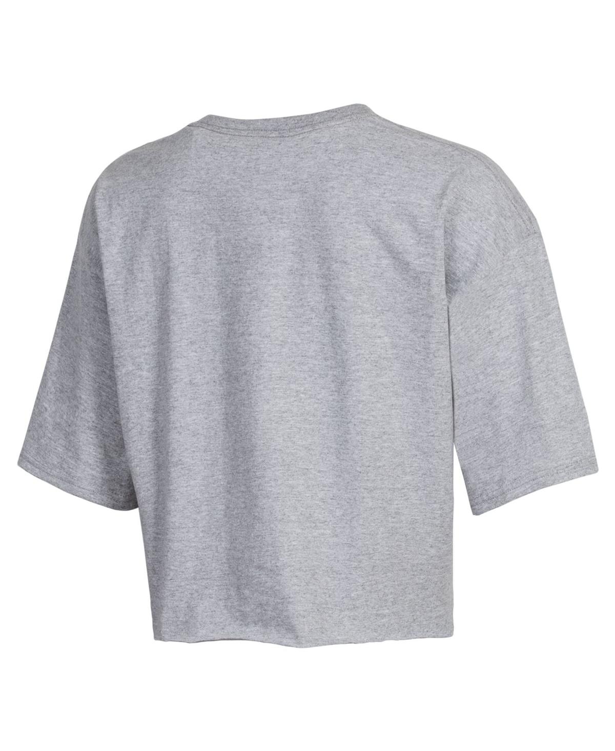Shop Champion Women's  Gray South Carolina Gamecocks Boyfriend Cropped T-shirt