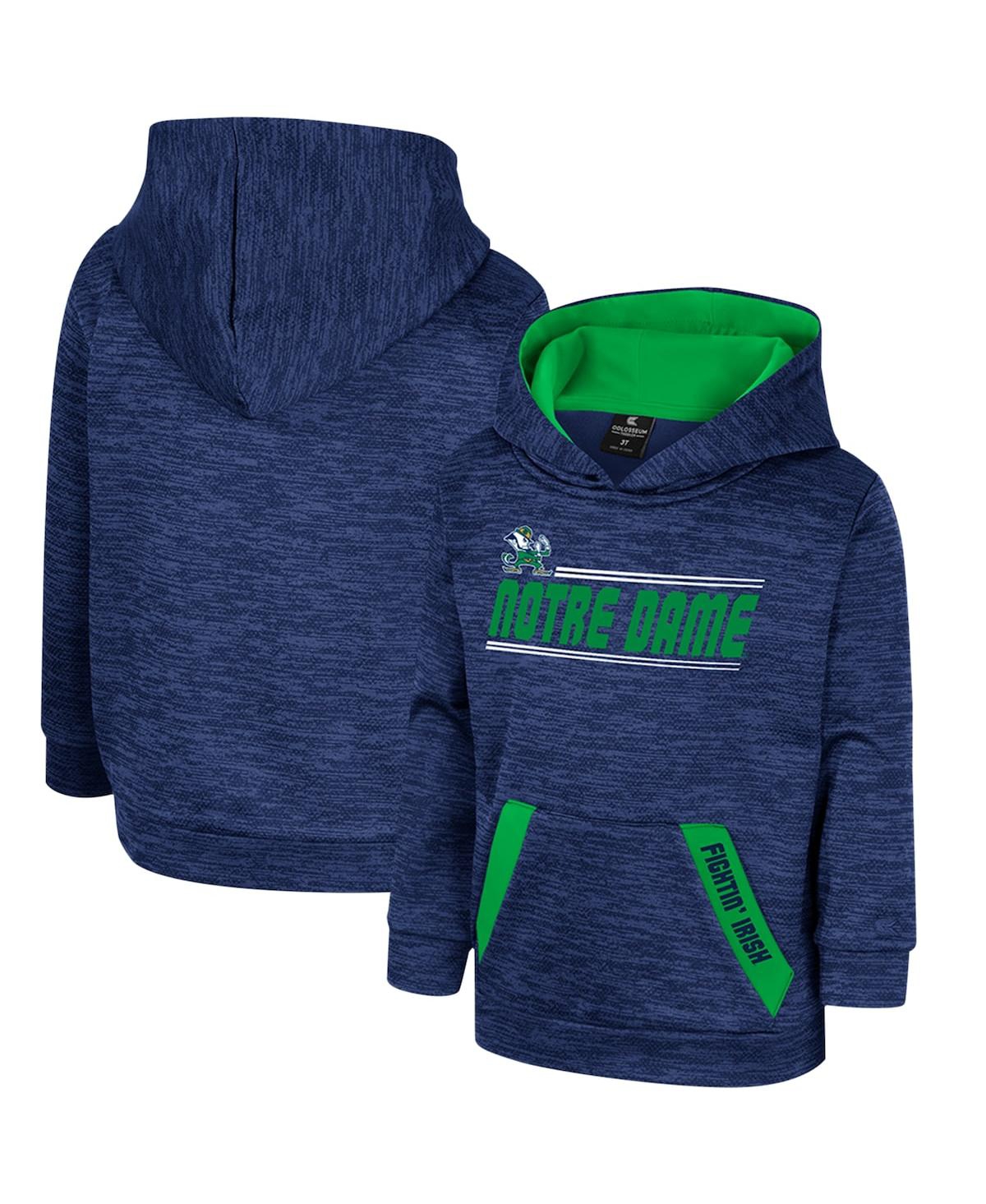 Colosseum Babies' Toddler Boys And Girls  Navy Notre Dame Fighting Irish Live Hardcore Pullover Hoodie