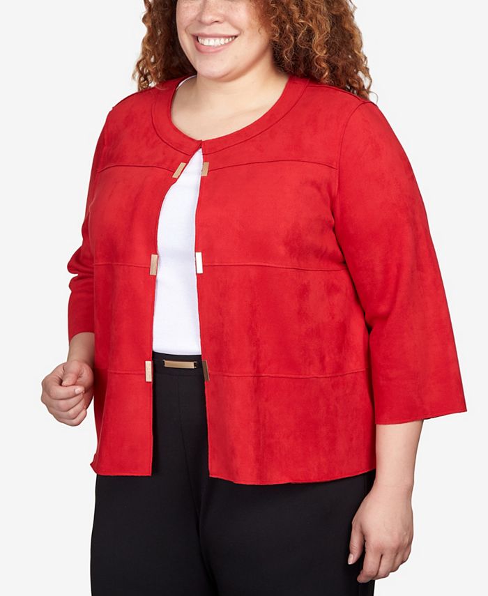 Alfred dunner hotsell jackets plus size