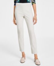 White Ponte Knit Pants: Shop Ponte Knit Pants - Macy's