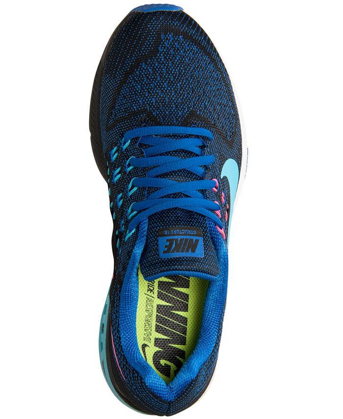 nike zoom structure 18 women's running shoes