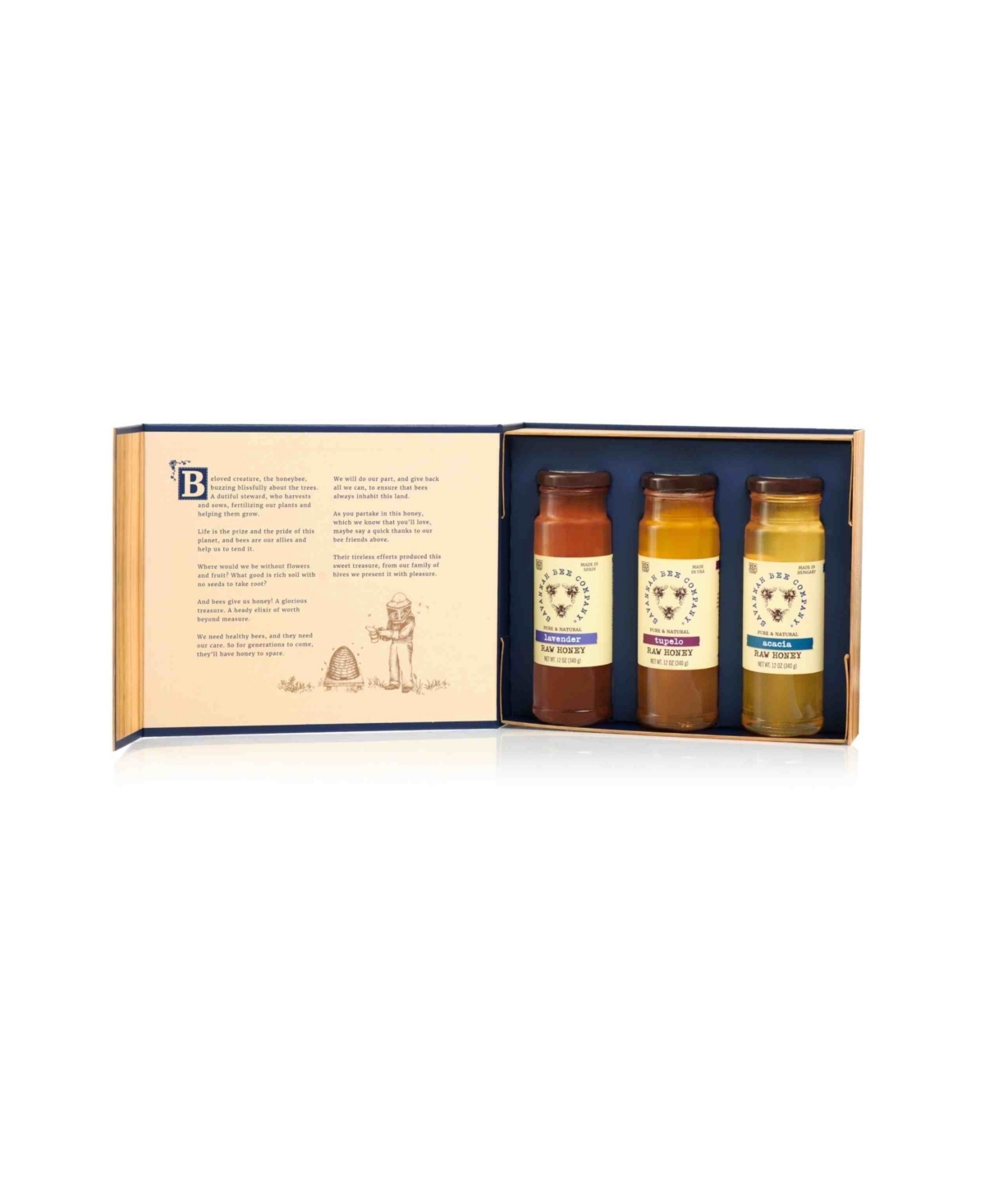 Savannah Bee Company Book Of Honey For A Sweet Good Year, 3 Pieces In No Color