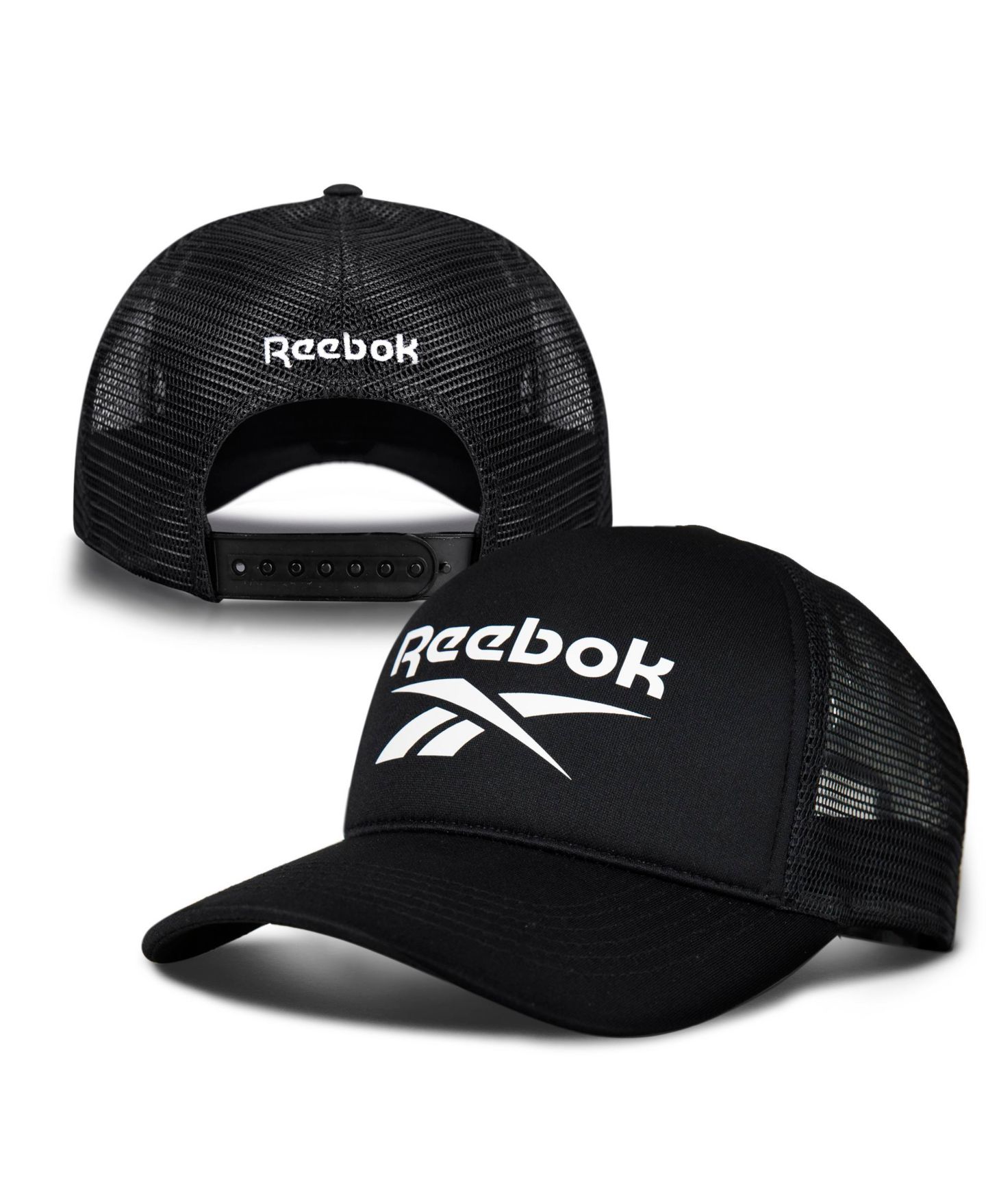 Мужская кепка Reebok Aero с застёжкой снэпбэк, цвет: Чёрный — фото 6