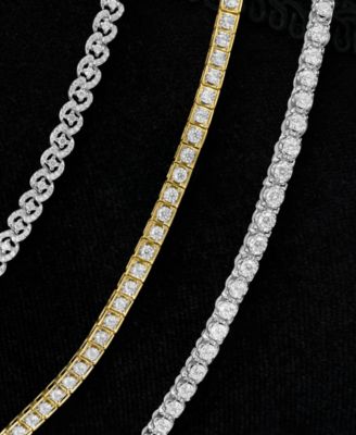 Diamond Tennis Bracelet (1 ct. t.w.) in 10k White Gold