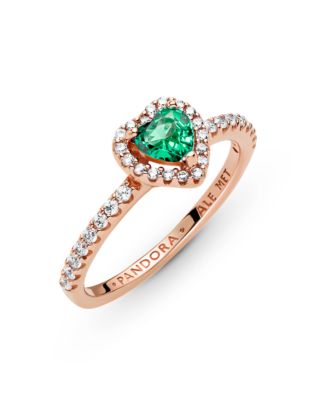 Cubic Zirconia Timeless Sparkling Elevated Heart Ring