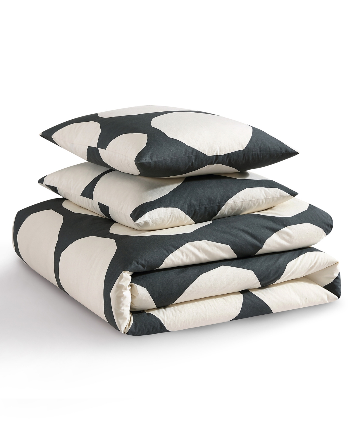 Marimekko Kivet Cotton 3 Piece Duvet Cover Set, King