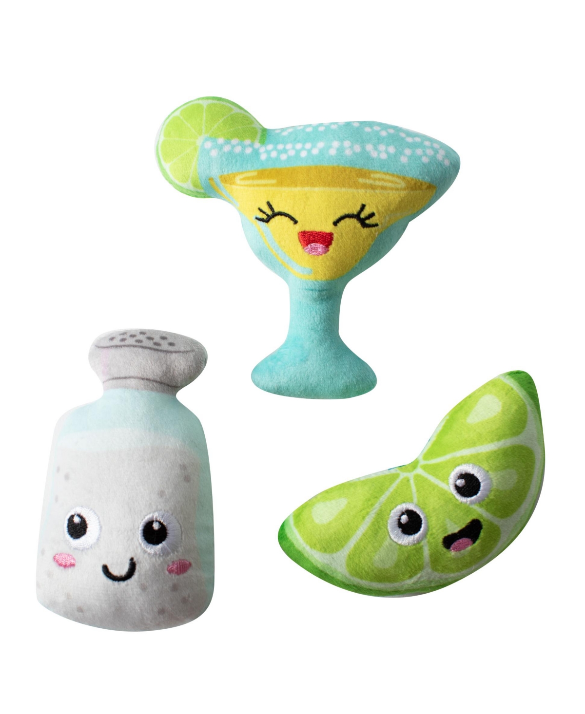 On Margarita Time 3 Piece Small Dog Toy Set - Multi