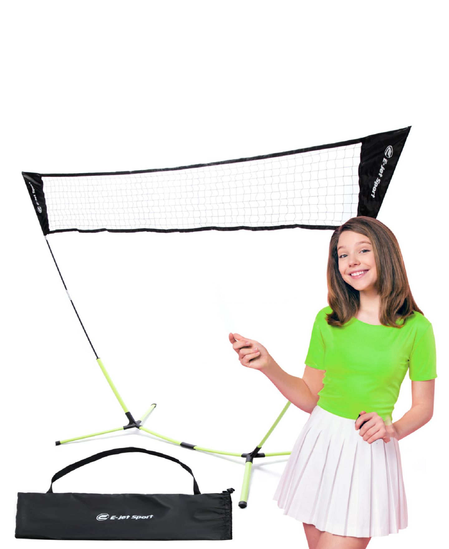Детская игрушка E-JET SPORT Solo Play Badminton Net Portable, No Tools Required, Ages 3+ — фото 3