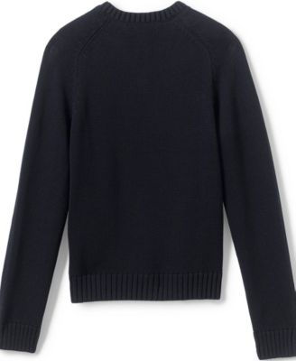Child School Uniform Kids Cotton Modal V-neck Sweater