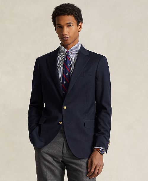 alfani Polo Ralph Lauren Men's Polo Modern Wool-Blend Gabardine Blazer Men's Fashion & Accessories